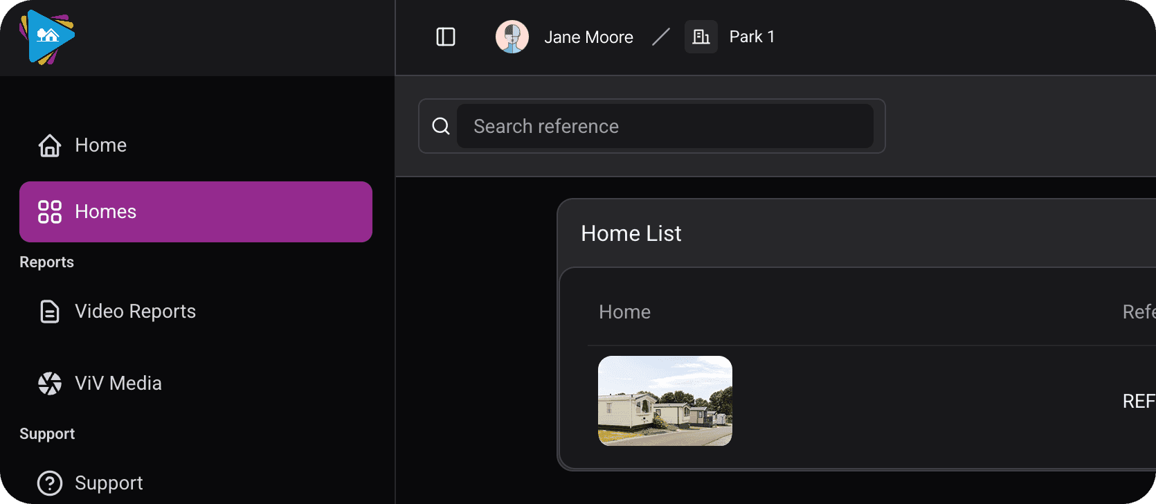 Select one of your homes